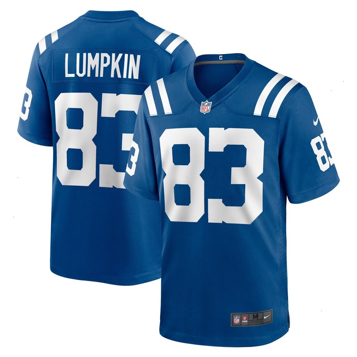 Johnny Lumpkin Indianapolis Colts Nike Team Game Jersey - Royal