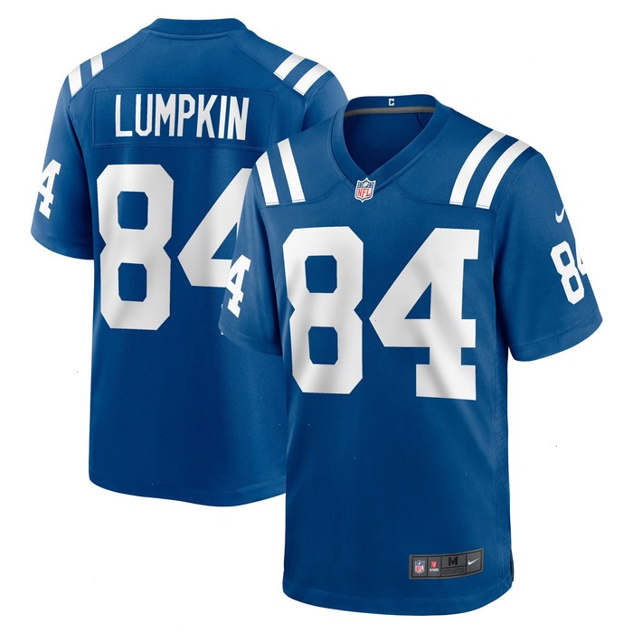 Johnny Lumpkin Indianapolis Colts Nike Team Game Jersey - Royal V1