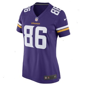 Johnny Mundt Minnesota Vikings Nike Women's Game Player Jersey - Purple