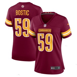 Jon Bostic Washington Commanders Nike Women's Game Player Jersey - Burgundy