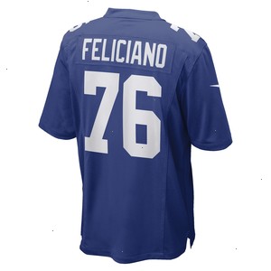 Jon Feliciano New York Giants Nike Game Player Jersey - Royal