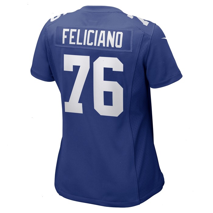 Jon Feliciano New York Giants Nike Women's Game Player Jersey - Royal