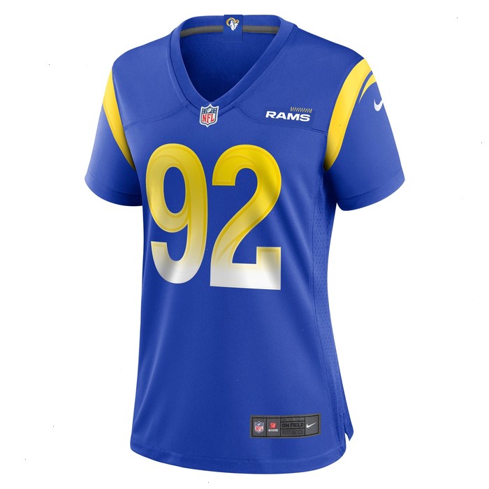 Jonah Williams Los Angeles Rams Nike Women's Game Player Jersey - Royal