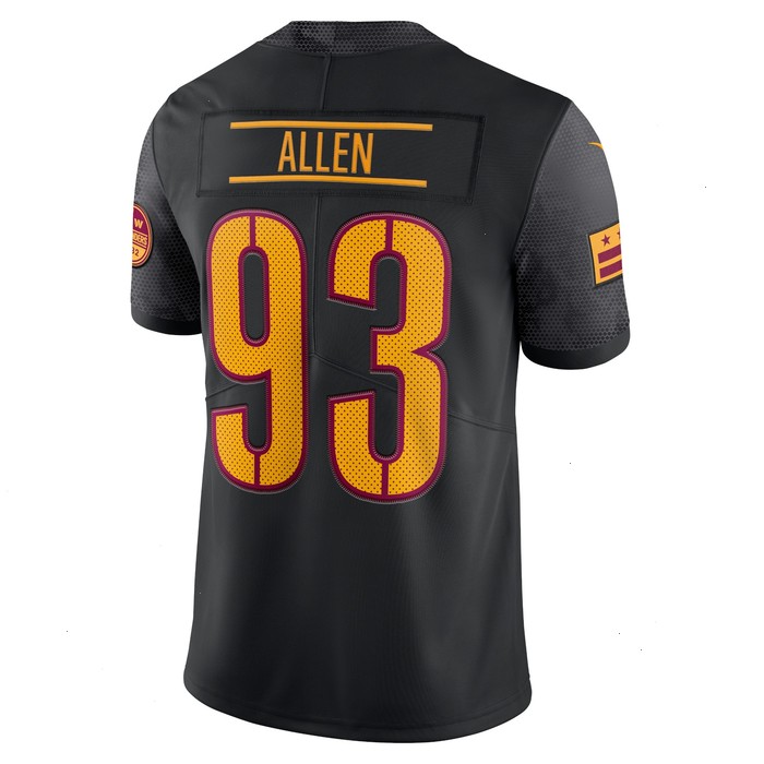 Jonathan Allen Washington Commanders Nike Alternate Vapor Limited Jersey - Black