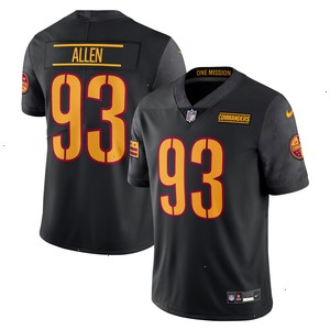 Jonathan Allen Washington Commanders Nike Alternate Vapor Untouchable Limited Jersey - Black