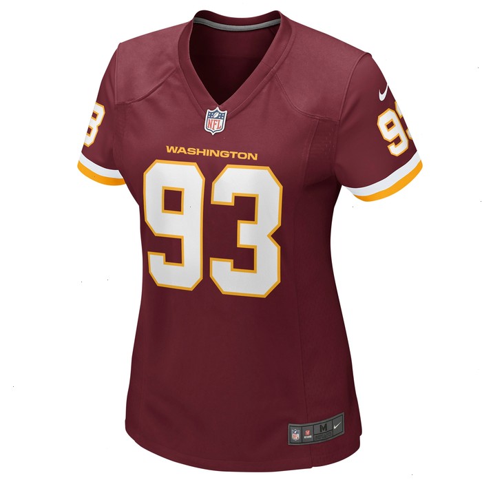 Jonathan Allen Washington Football Team Nike Women's Game Player Jersey -Burgundy