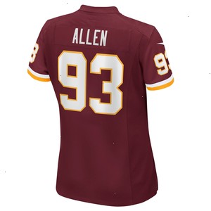 Jonathan Allen Washington Football Team Nike Women's Game Player Jersey -Burgundy