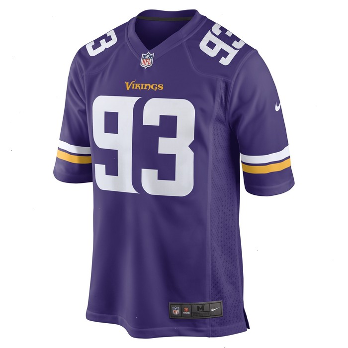 Jonathan Bullard Minnesota Vikings Nike Game Player Jersey - Purple