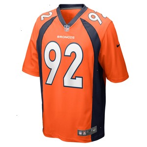 Jonathan Harris Denver Broncos Nike Game Jersey - Orange