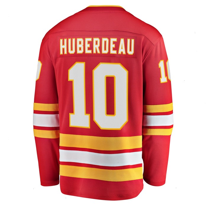 Jonathan Huberdeau Calgary Flames Fanatics Branded Home Breakaway Player Jersey - Red