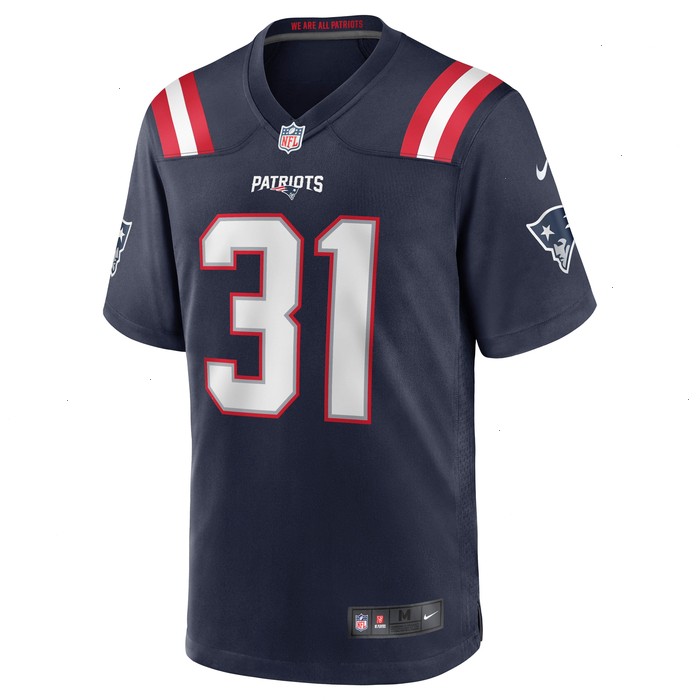 Jonathan Jones New England Patriots Nike Game Jersey - Navy