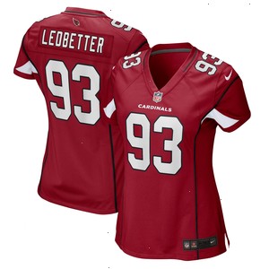 Jonathan Ledbetter Arizona Cardinals Nike Women's Game Jersey - Cardinal