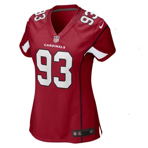 Jonathan Ledbetter Arizona Cardinals Nike Women's Game Jersey - Cardinal