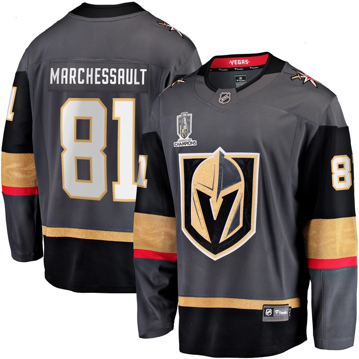 Jonathan Marchessault Vegas Golden Knights Fanatics Branded 2023 Stanley Cup Champions Alternate Breakaway Player Jersey - Black