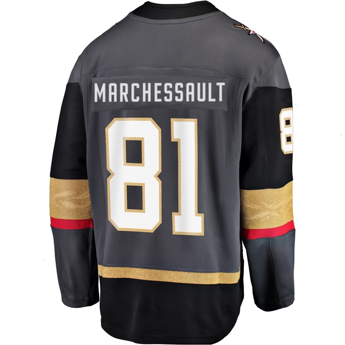 Jonathan Marchessault Vegas Golden Knights Fanatics Branded Alternate Breakaway Player Jersey - Gray