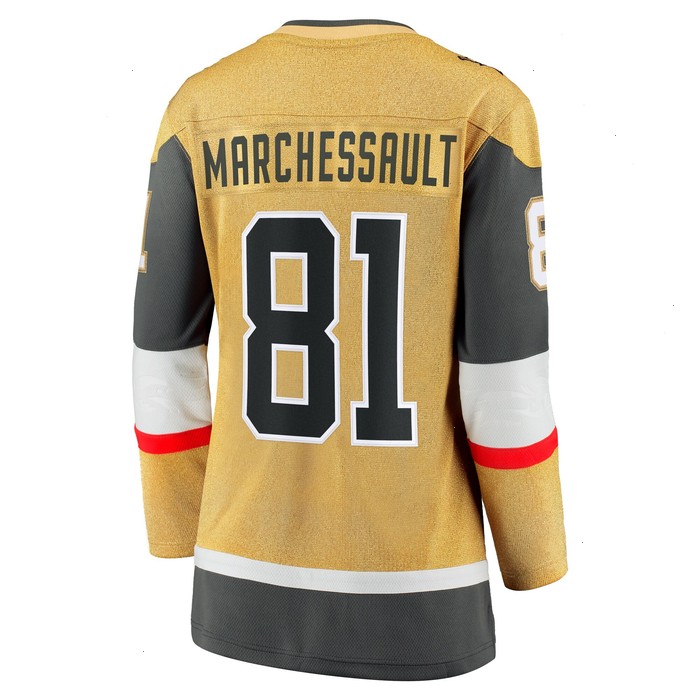 Jonathan Marchessault Vegas Golden Knights Fanatics Branded Women's 2023 Stanley Cup Champions Home Breakaway Player Jersey - Gold