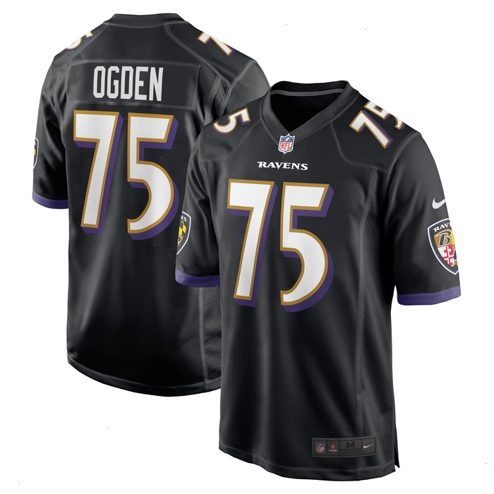 Jonathan Ogden Baltimore Ravens Nike Retired Player Jersey - Black