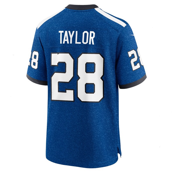 Jonathan Taylor Indianapolis Colts Nike Indiana Nights Alternate Game Jersey - Royal