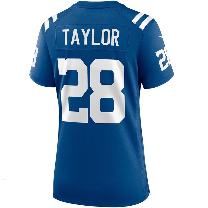 Jonathan Taylor Indianapolis Colts Nike Women's Game Jersey - Royal