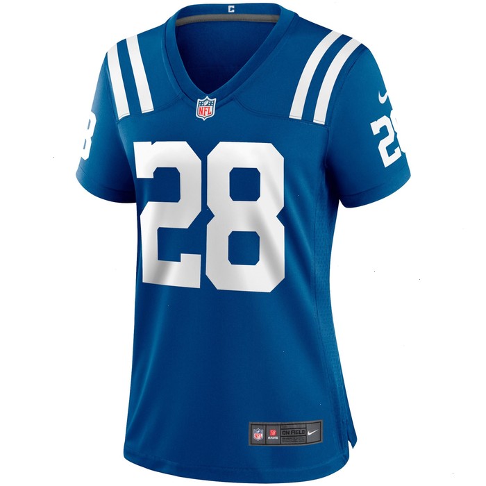 Jonathan Taylor Indianapolis Colts Nike Women's Player Game Jersey - Royal