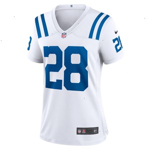 Jonathan Taylor Indianapolis Colts Nike Women's Player Jersey - White