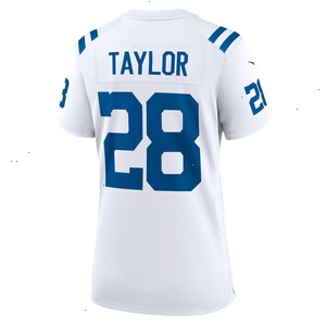 Jonathan Taylor Indianapolis Colts Nike Women's Player Jersey - White