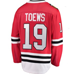 Jonathan Toews Chicago Blackhawks Fanatics Branded Breakaway Player Jersey - Red