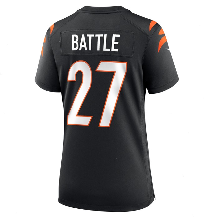 Jordan Battle Cincinnati Bengals Nike Women's Team Game Jersey - Black