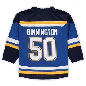 Jordan Binnington St. Louis Blues Preschool Home Replica Player Jersey - Blue