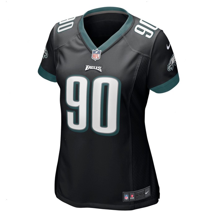 Jordan Davis Philadelphia Eagles Nike Women's Player Game Jersey - Black