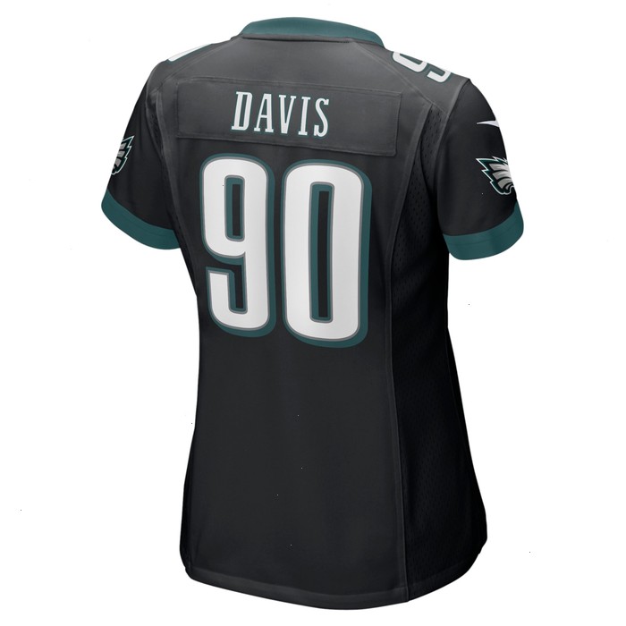 Jordan Davis Philadelphia Eagles Nike Women's Player Game Jersey - Black