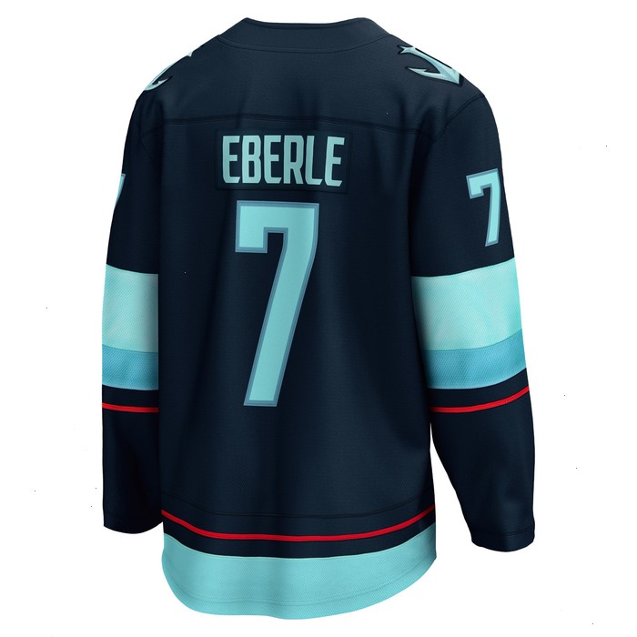 Jordan Eberle Seattle Kraken Fanatics Branded Home Breakaway Player Jersey - Navy