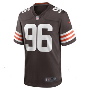 Jordan Elliott Cleveland Browns Nike Game Jersey - Brown