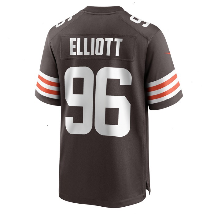 Jordan Elliott Cleveland Browns Nike Game Jersey - Brown