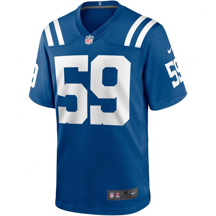 Jordan Glasgow Indianapolis Colts Nike Game Jersey - Royal