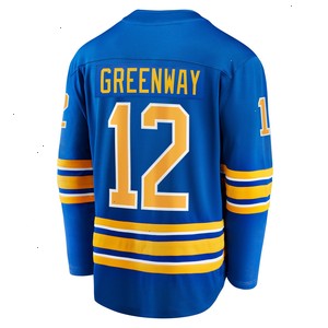 Jordan Greenway Buffalo Sabres Fanatics Branded Home Breakaway Jersey - Royal