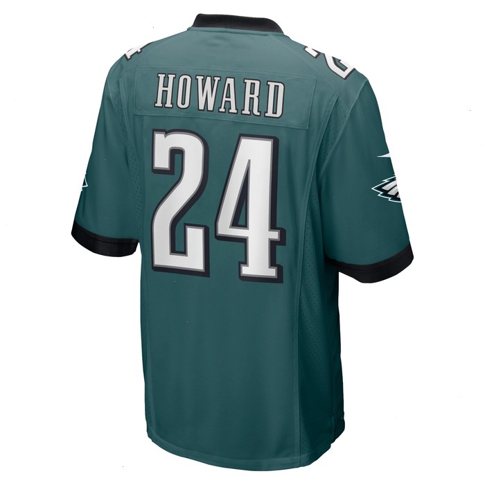 Jordan Howard Philadelphia Eagles Nike Game Player Jersey - Midnight Green