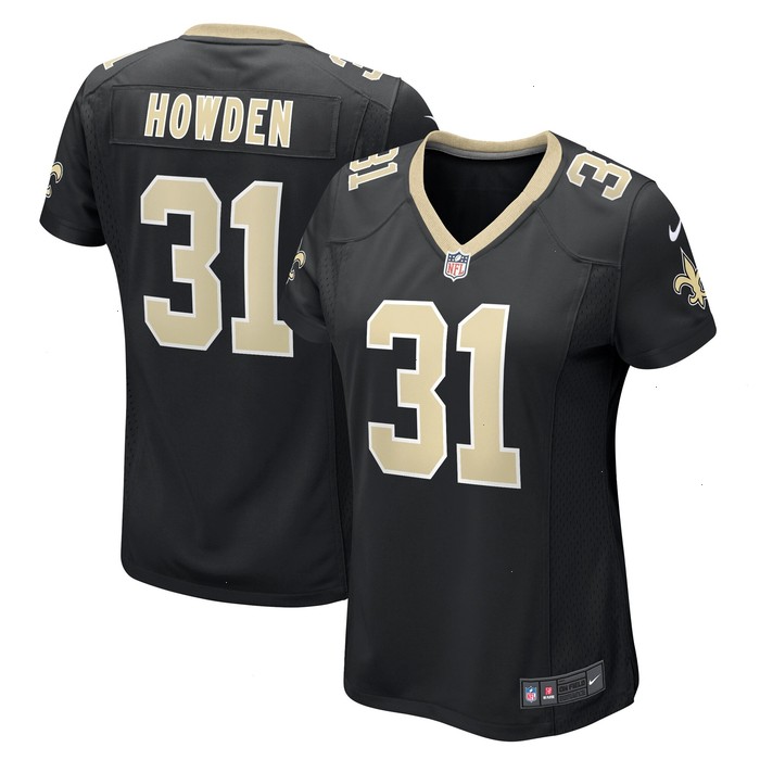 Jordan Howden New Orleans Saints Nike Women's Team Game Jersey - Black