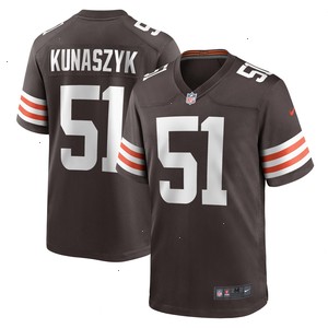 Jordan Kunaszyk Cleveland Browns Nike Game Player Jersey - Brown