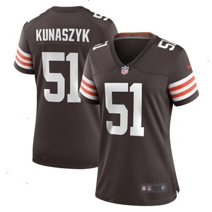 Jordan Kunaszyk Cleveland Browns Nike Women's Game Player Jersey - Brown