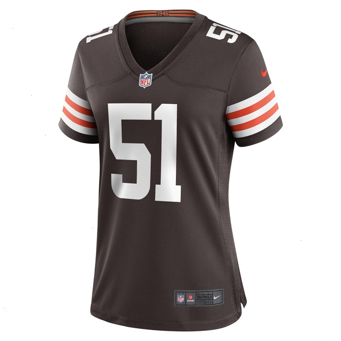 Jordan Kunaszyk Cleveland Browns Nike Women's Game Player Jersey - Brown