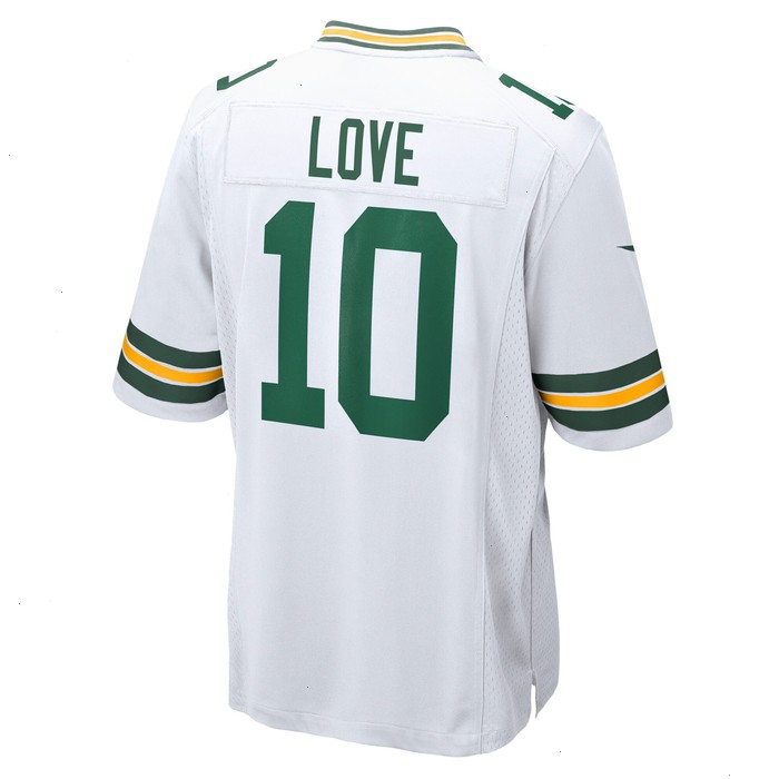 Jordan Love Green Bay Packers Nike Game Jersey - White