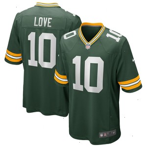 Jordan Love Green Bay Packers Nike Player Game Jersey - Green