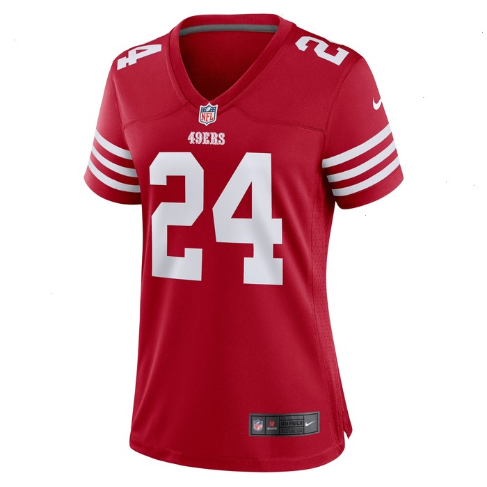 Jordan Mason San Francisco 49ers Nike Women's Game Player Jersey - Scarlet