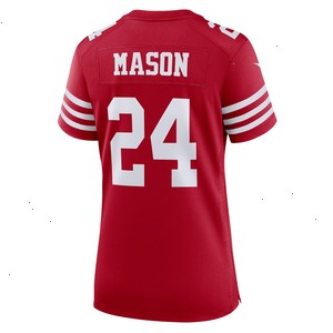 Jordan Mason San Francisco 49ers Nike Women's Game Player Jersey - Scarlet