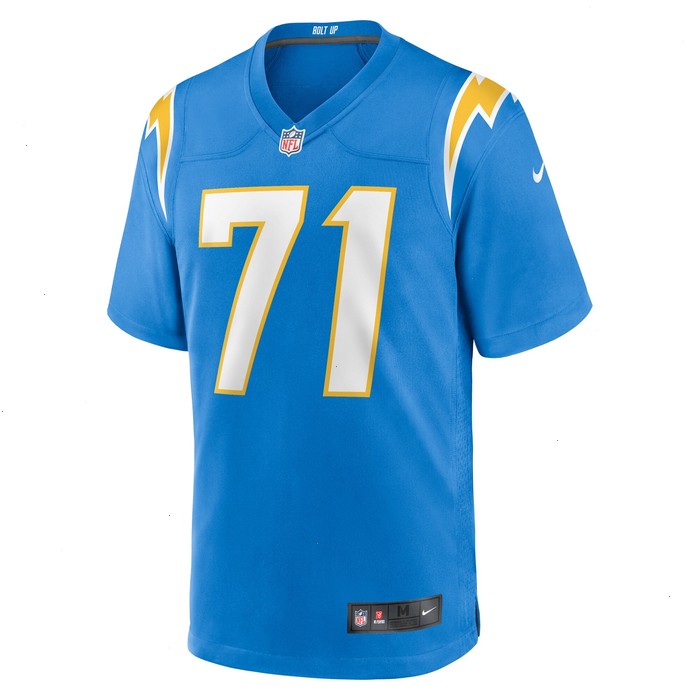 Jordan McFadden Los Angeles Chargers Nike Team Game Jersey - Powder Blue