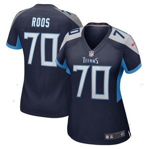 Jordan Roos Tennessee Titans Nike Women's Game Player Jersey - Navy