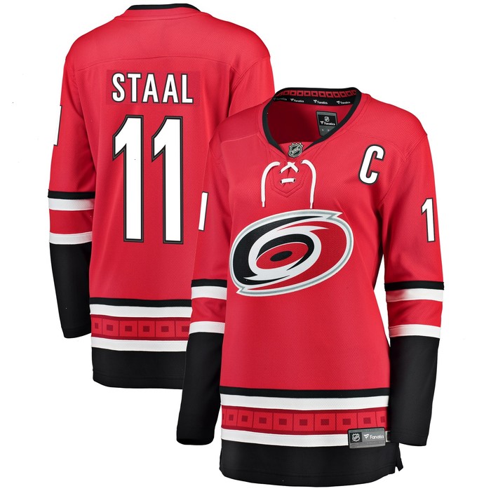 Jordan Staal Carolina Hurricanes Fanatics Branded Women's Alternate Breakaway Player Jersey - Red