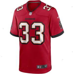 Jordan Whitehead Tampa Bay Buccaneers Nike Game Player Jersey - Red