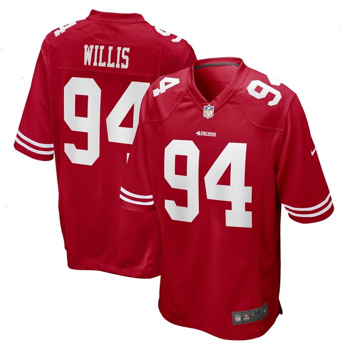 Jordan Willis San Francisco 49ers Nike Game Player Jersey - Scarlet